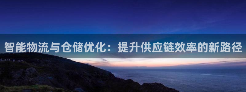 狗子28注册二维码：智能物流与仓储优