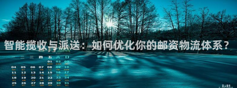 狗子28注册号:智能揽收与派送:如何